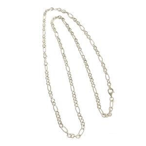 Sterling Silver 30” Chain Necklace Fancy Link Textured Designer Armbrust Vintage